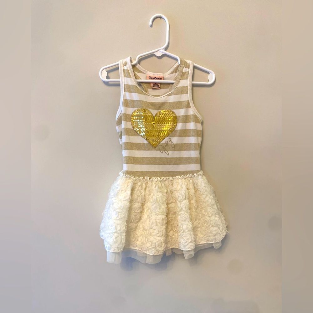 Toddler Girl Juicy Couture Sequin Ruffle Dress